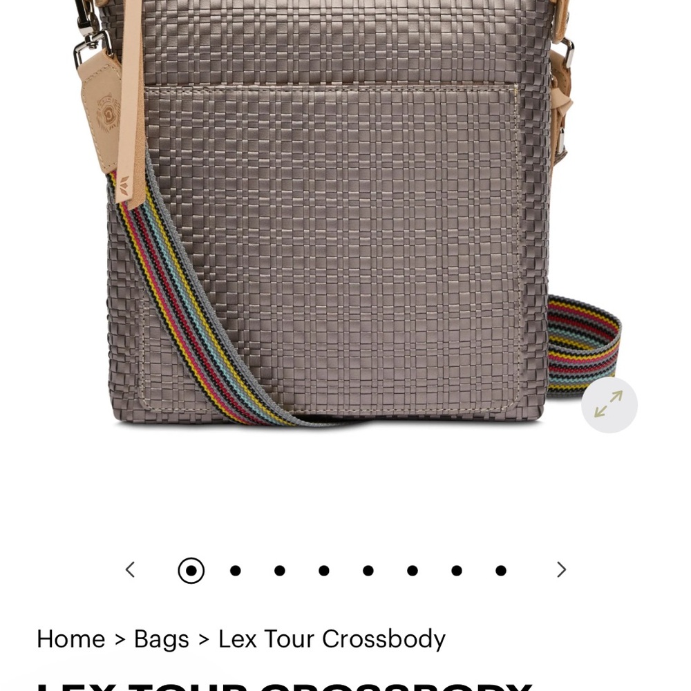 Consuela Crossbody Luxe Tour Crossbody Bag with Strap